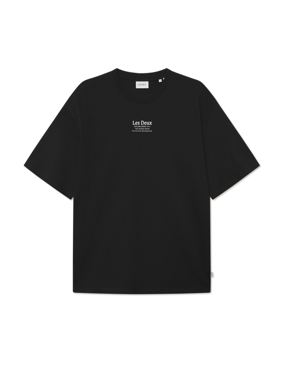ESTABLISHED T-SHIRT BLACK