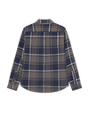 JEREMY FLANNEL CHECK SHIRT NAVY (460)