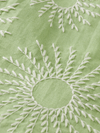 EMBROIDERED LINEN BLEND SS SHIRT PISTACHIO