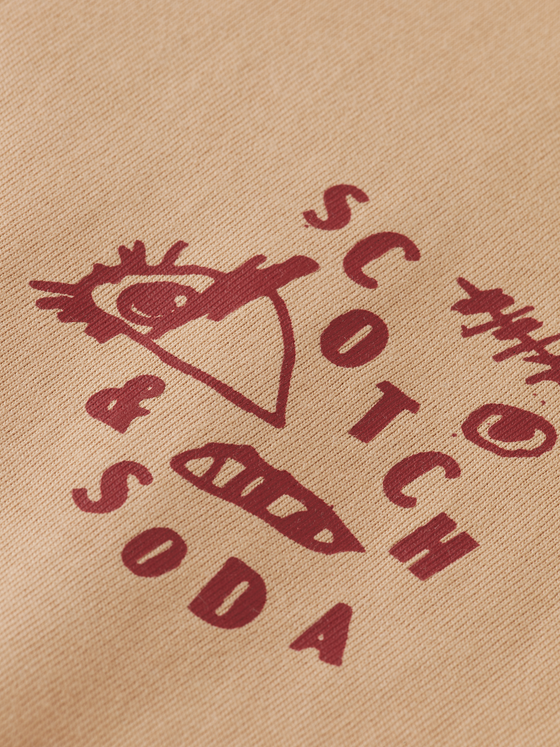 SCOTCH T-SHIRT SOFT CAMEL (230)