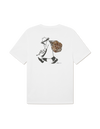 BRANDON BACK PRINT T-SHIRT WHITE
