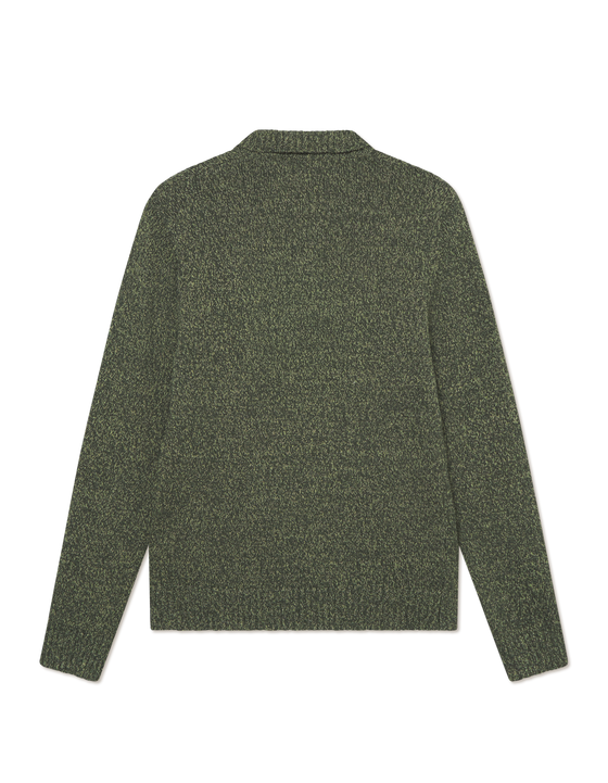 BILLY MOULINE KNIT POLO WOODBINE (536)