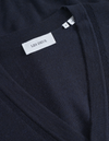 GREYSON MERINO CARDIGAN NAVY