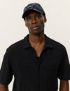 HECTOR POINTELLE SS SHIRT BLACK