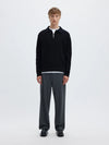 TELLER 1/2 ZIP POLO LS SKY CAPTAIN