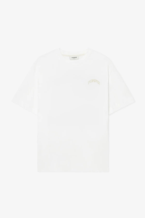 FOUNTAIN GRAPHIC PRINT T-SHIRT WHITE