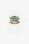 FOUNTAIN GRAPHIC PRINT T-SHIRT WHITE