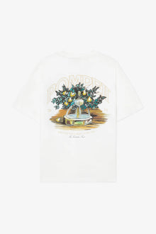  FOUNTAIN GRAPHIC PRINT T-SHIRT WHITE