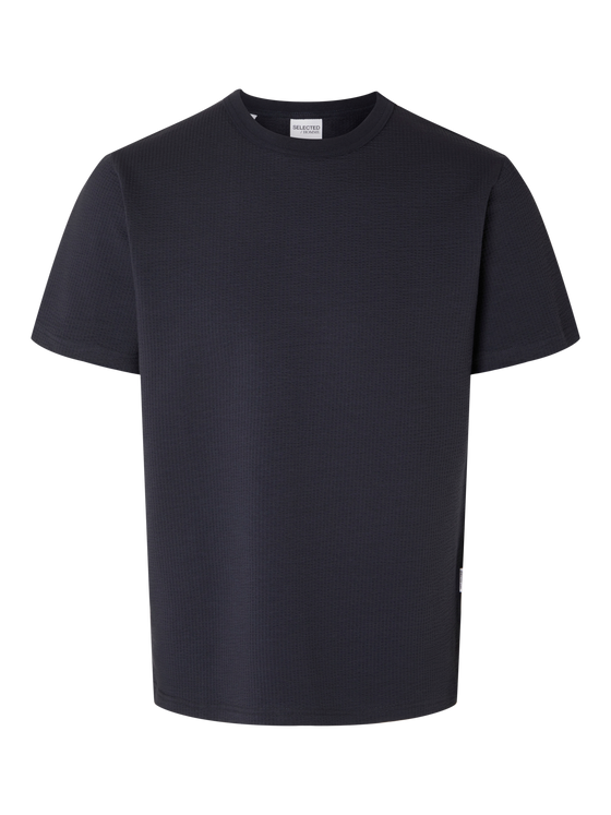 SANDER SEERSUCKER T-SHIRT SKY CAPTAIN