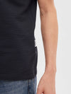 SANDER SEERSUCKER T-SHIRT SKY CAPTAIN