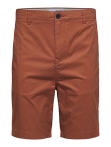  COMFORT FIT FLEX TAILORED SHORTS BAKED CLAY