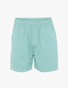  ORGANIC TWILL SHORTS TEAL BLUE