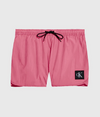 CRINKLE NYLON ‘RUNNER’ SWIM SHORTS PINK FLASH