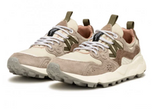  YAMANO 3 MIXED SUEDE/NYLON SNEAKER - OFF WHITE / BEIGE