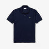 L.12.12 CLASSIC FIT PIQUE POLO SHIRT NAVY (166)