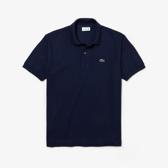 L.12.12 CLASSIC FIT PIQUE POLO SHIRT NAVY (166)