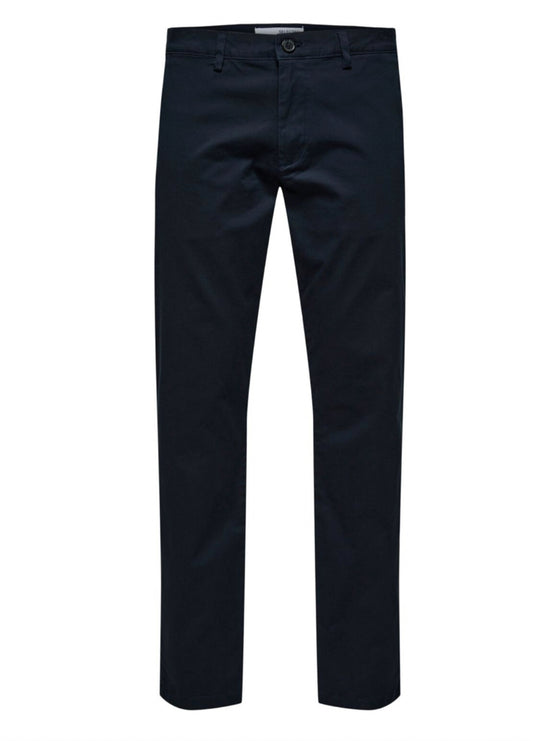 NEW MILES SLIM TAPERED 172 STRETCH CHINO NAVY